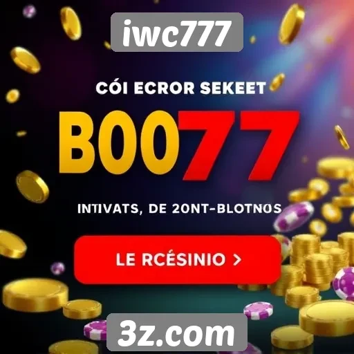 Promoções e bônus exclusivos do site IWC777